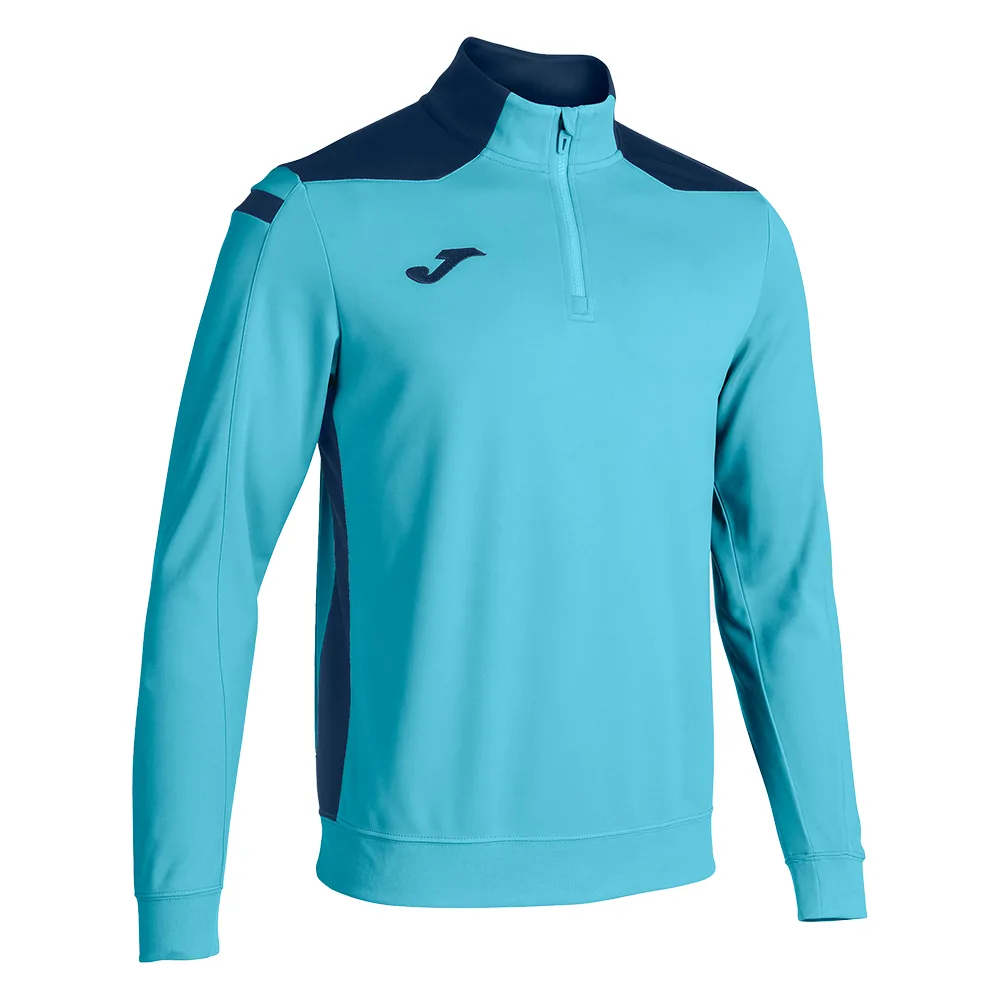 Bluza antrenament Joma Championship VI, Turcoaz Fluo / Bleumarin - imagine 1