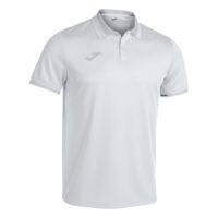 Tricou polo Joma Championship VI, Alb / Gri