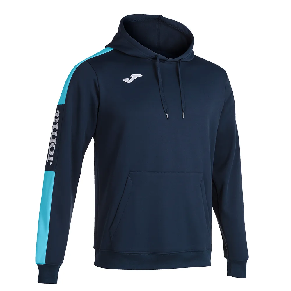 Hanorac Joma Championship IV, Bleumarin / Turcoaz Fluo - imagine 1