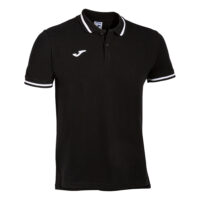 Tricou polo Joma Confort II, Negru / Alb