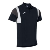 Tricou polo Joma Confort III, Negru
