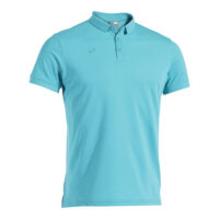 Tricou polo Joma Pasarella III, Turcoaz inchis