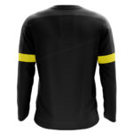 Bluza Zeus Glitch, Negru / Galben - imagine 2