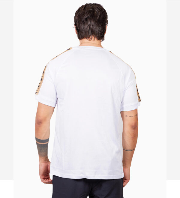 Tricou Givova Poly Band, Alb / Auriu - imagine 3