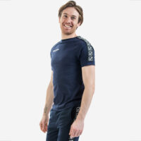 Tricou bumbac unisex Givova Cotton Band, Bleumarin