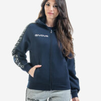 Hanorac Givova Felpa Full-zip Band, Bleumarin