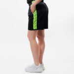 Pantaloni scurti sport Givova Poly Band, Galben Fluo / Negru - imagine 2