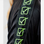 Tricou Givova Poly Band, Negru / Galben Fluo - imagine 4