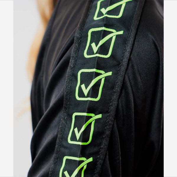 Tricou Givova Poly Band, Negru / Galben Fluo - imagine 4