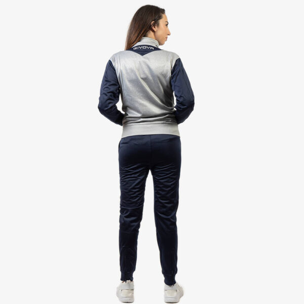 Trening unisex Givova Visa Luxury, Gri / Bleumarin - imagine 2