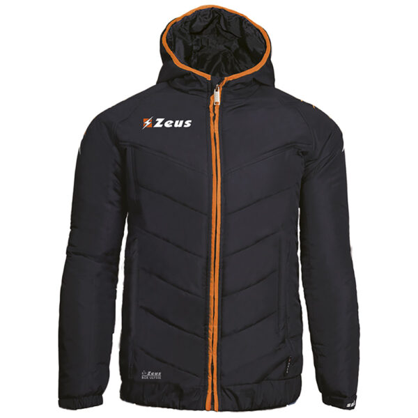 930_210_GOIBBOTTO-ULYSSE-NERO-ARANCIO-FLUO Geaca Zeus Ulysse, Negru / Portocaliu Fluo - imagine 1