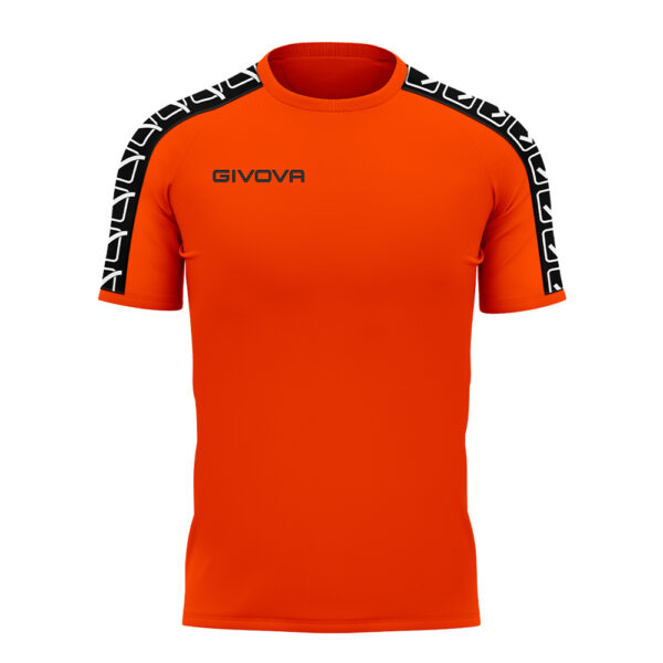 Tricou Givova Poly Band, Portocaliu - imagine 2