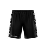 Pantaloni scurti sport Givova Poly Band, Negru - imagine 5
