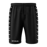 Pantaloni scurti Givova Terry Band, Negru - imagine 3