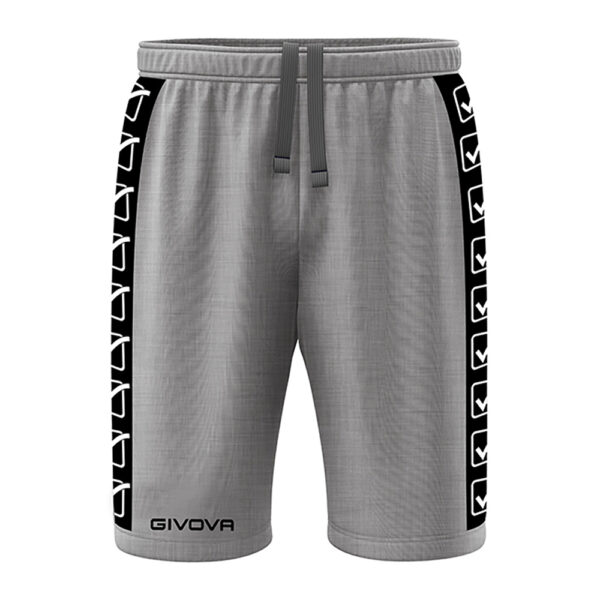Pantaloni scurti Givova Terry Band, Gri - imagine 3