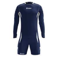 Set echipament fotbal Zeus Sparta, Bleumarin / Alb