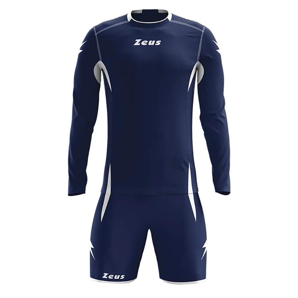 Set echipament fotbal Zeus Sparta, Bleumarin / Alb - imagine 1