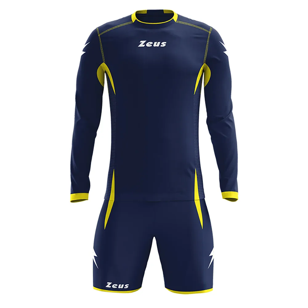 Set echipament fotbal Zeus Sparta, Bleumarin / Galben - imagine 1