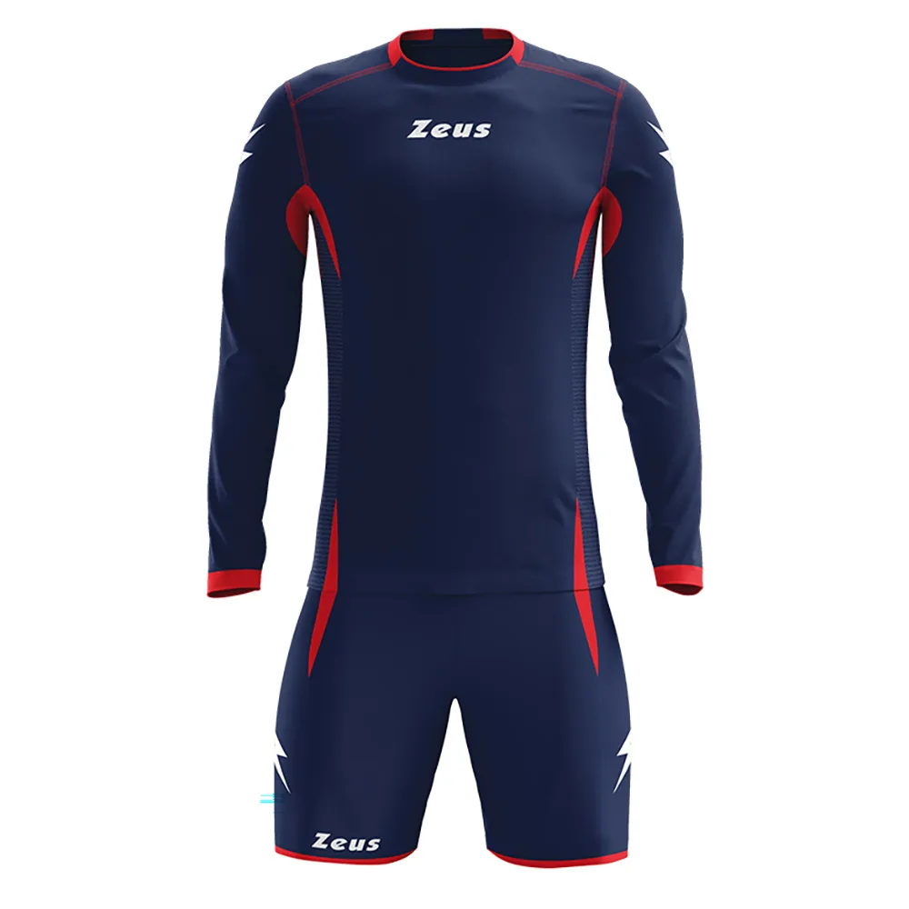 Set echipament fotbal Zeus Sparta, Bleumarin / Rosu - imagine 1