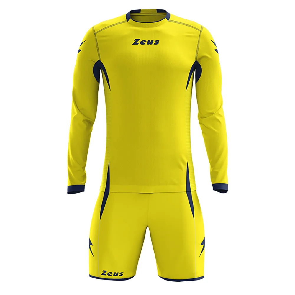 Set echipament fotbal Zeus Sparta, Galben / Bleumarin - imagine 1
