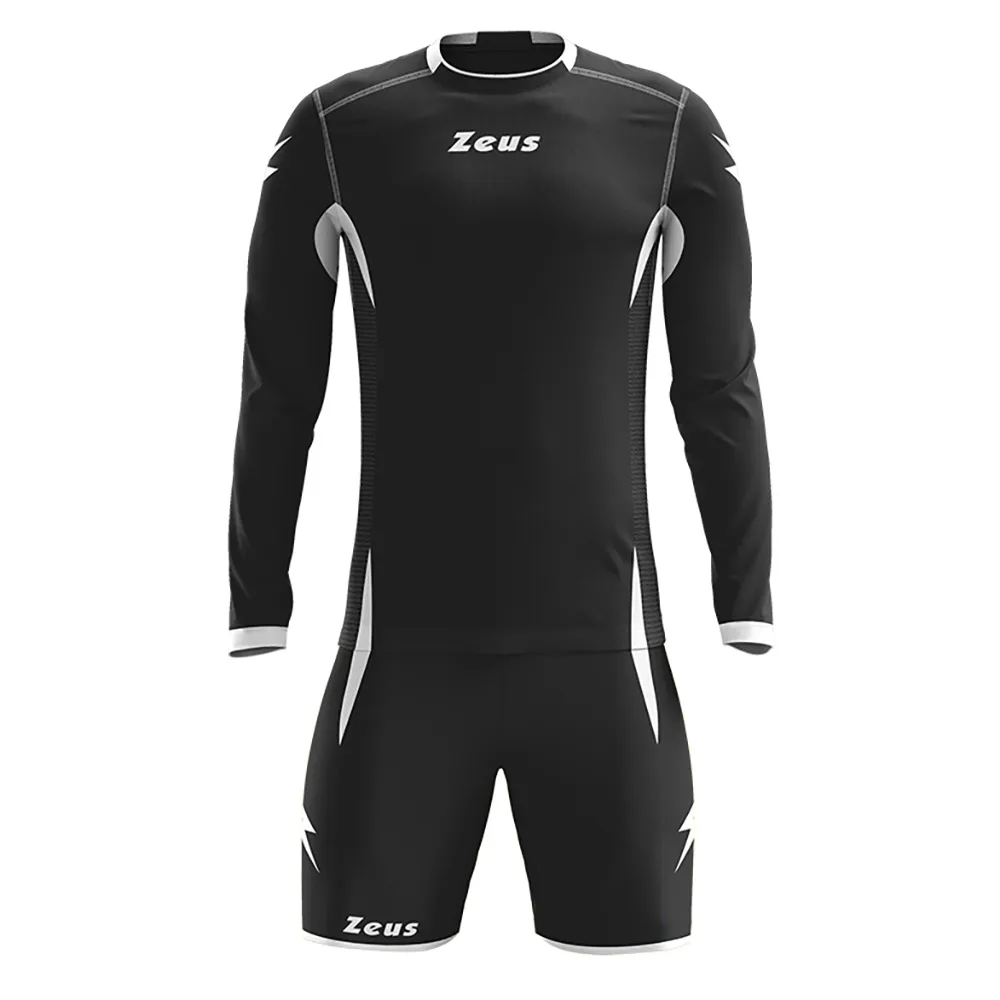 Set echipament fotbal Zeus Sparta, Negru / Alb - imagine 1
