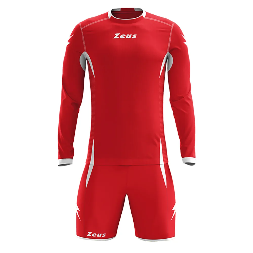Set echipament fotbal Zeus Sparta, Rosu / Alb - imagine 1