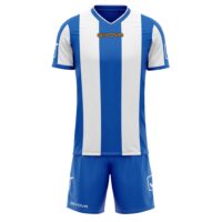 Set echipament sport Givova Catalano, Albastru Royal / Alb