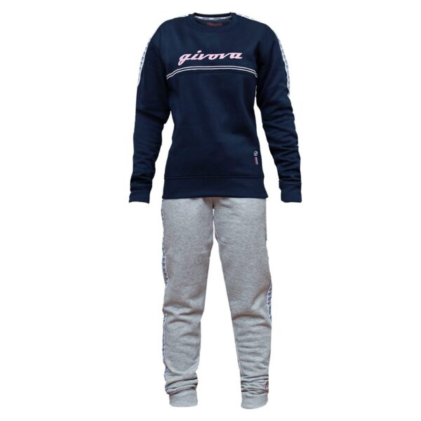 Trening dama Givova Donna 100, Bleumarin / Gri - imagine 3