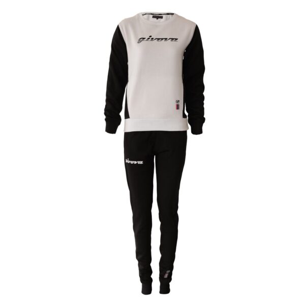 Trening dama Givova Donna 102, Negru / Alb - imagine 3