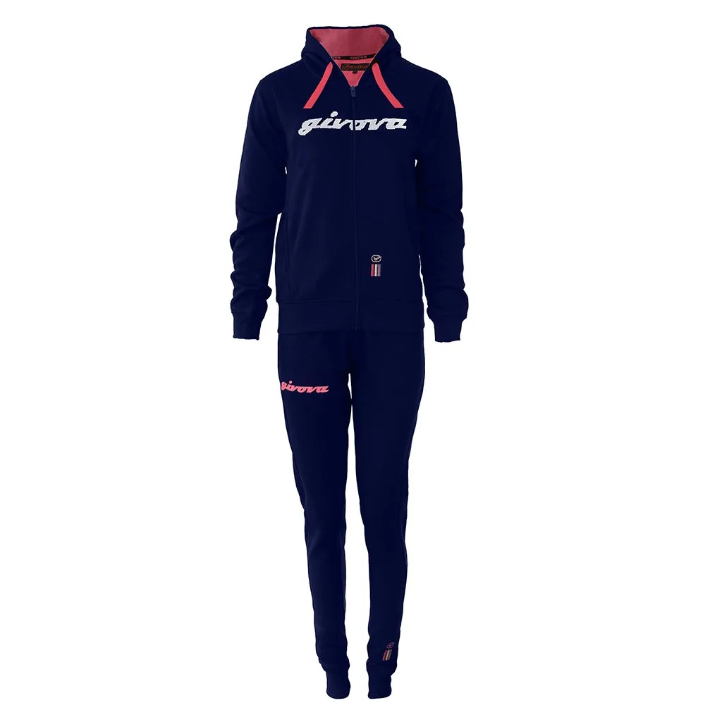 Trening dama Givova Donna 105, Bleumarin / Fuxia - imagine 1