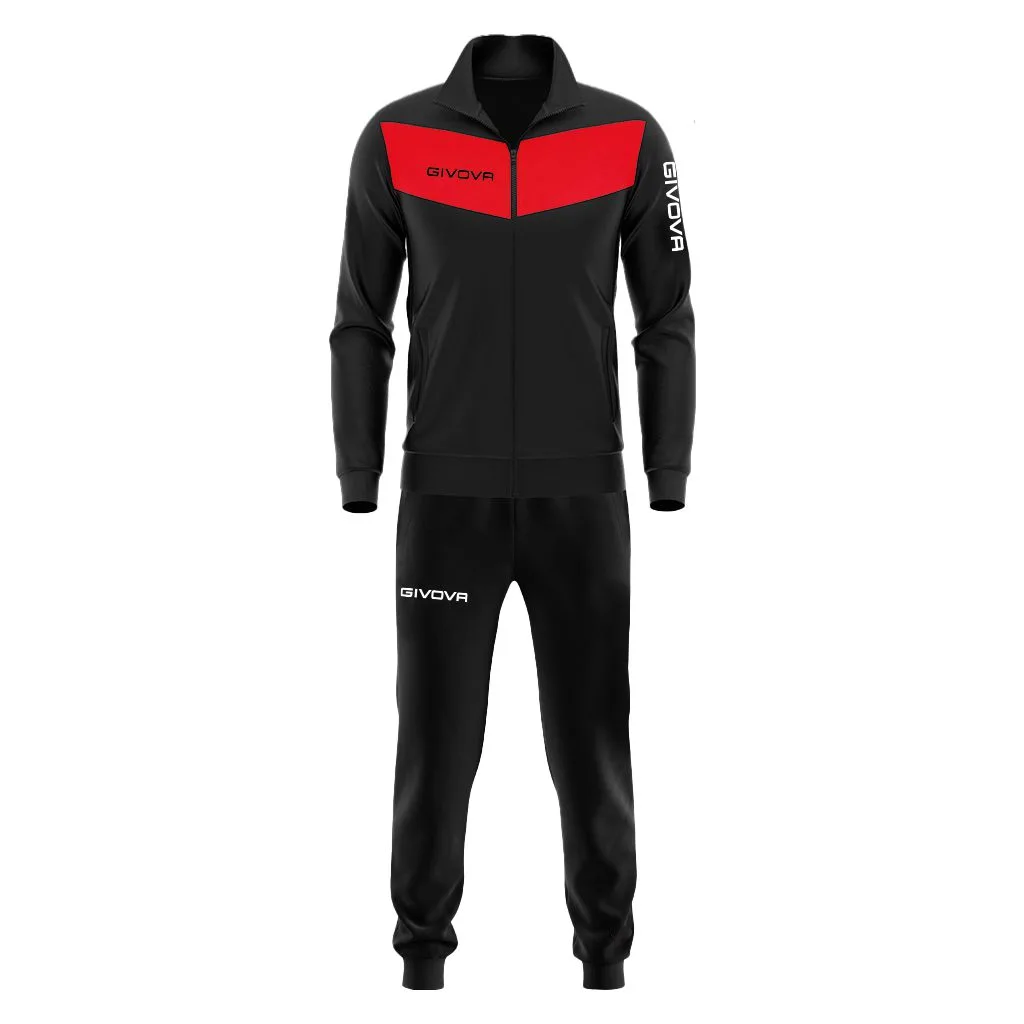 Trening unisex GIVOVA VISA 4S, Rosu / Negru - imagine 1