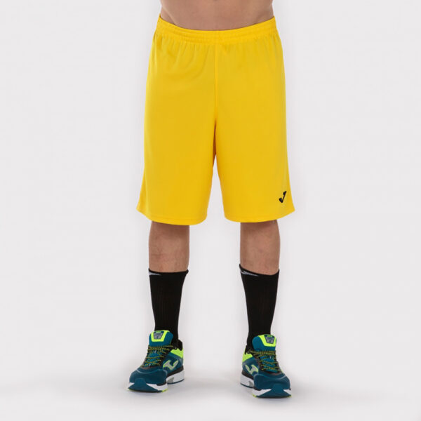Pantaloni scurti baschet Joma Nobel Long, Galben - imagine 2