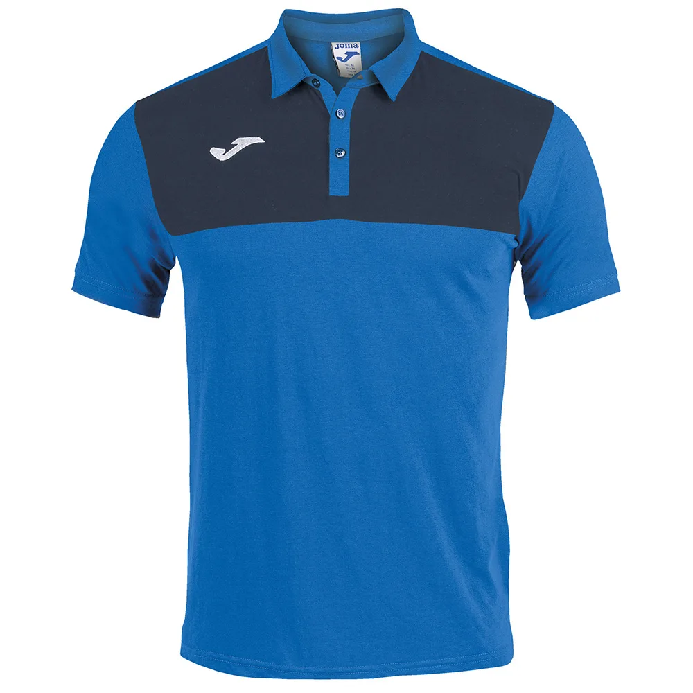 Tricou polo copii Joma Winner, Albastru Royal / Bleumarin - imagine 1