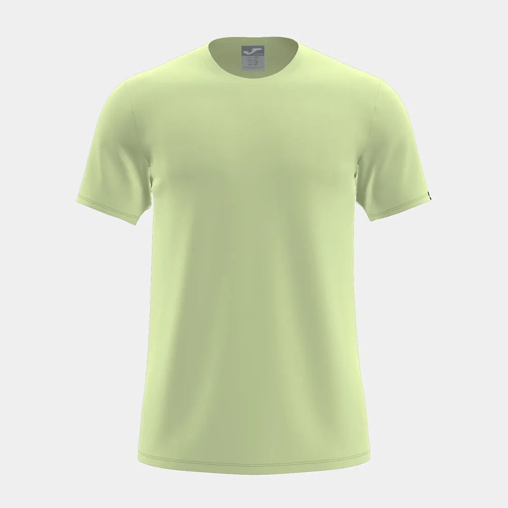 Tricou bumbac copii Joma Desert, Verde lime - imagine 1