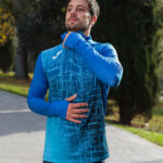 Bluza alergare Joma Elite VIII, Albastru Royal - imagine 3