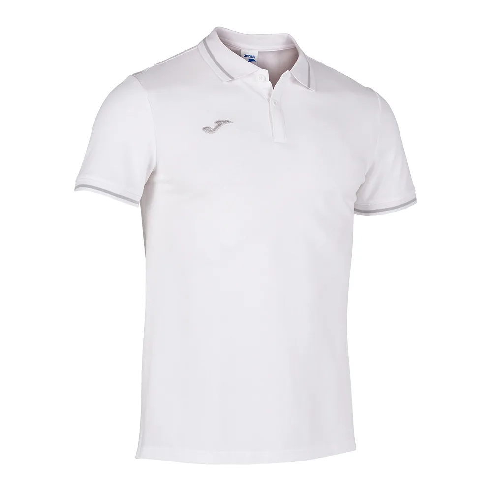 Tricou polo Joma Confort II, Alb - imagine 1