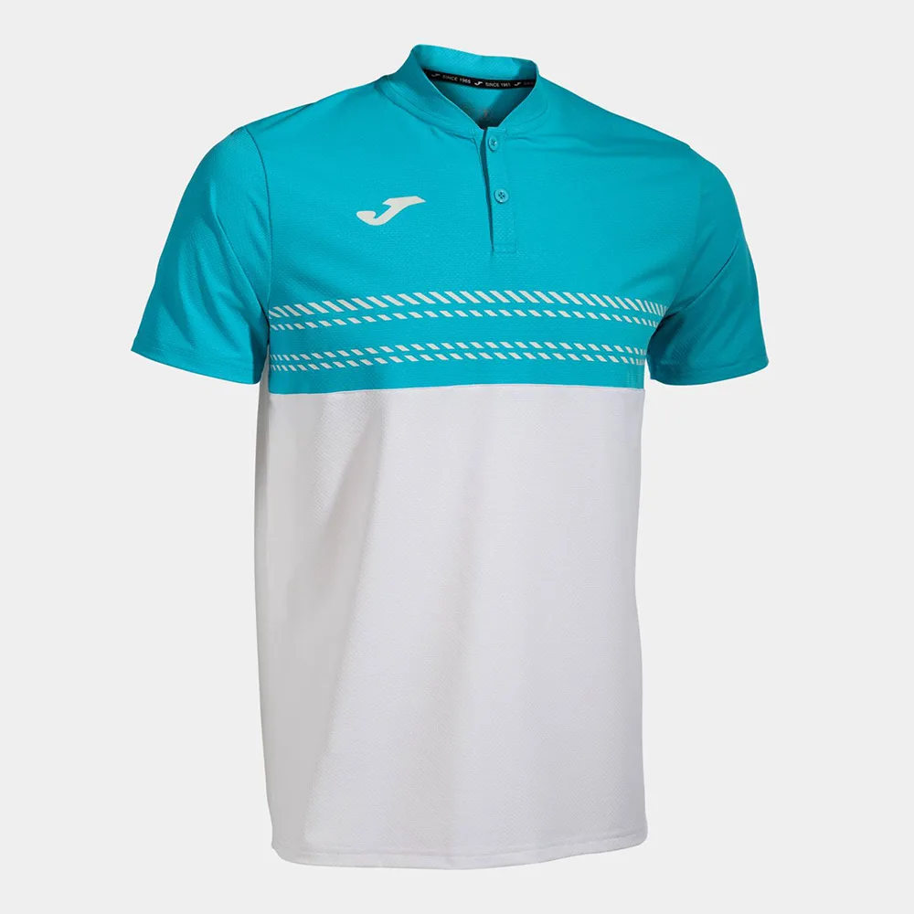 Tricou tenis/padel Joma Smash, Alb / Albastru Sky - imagine 1