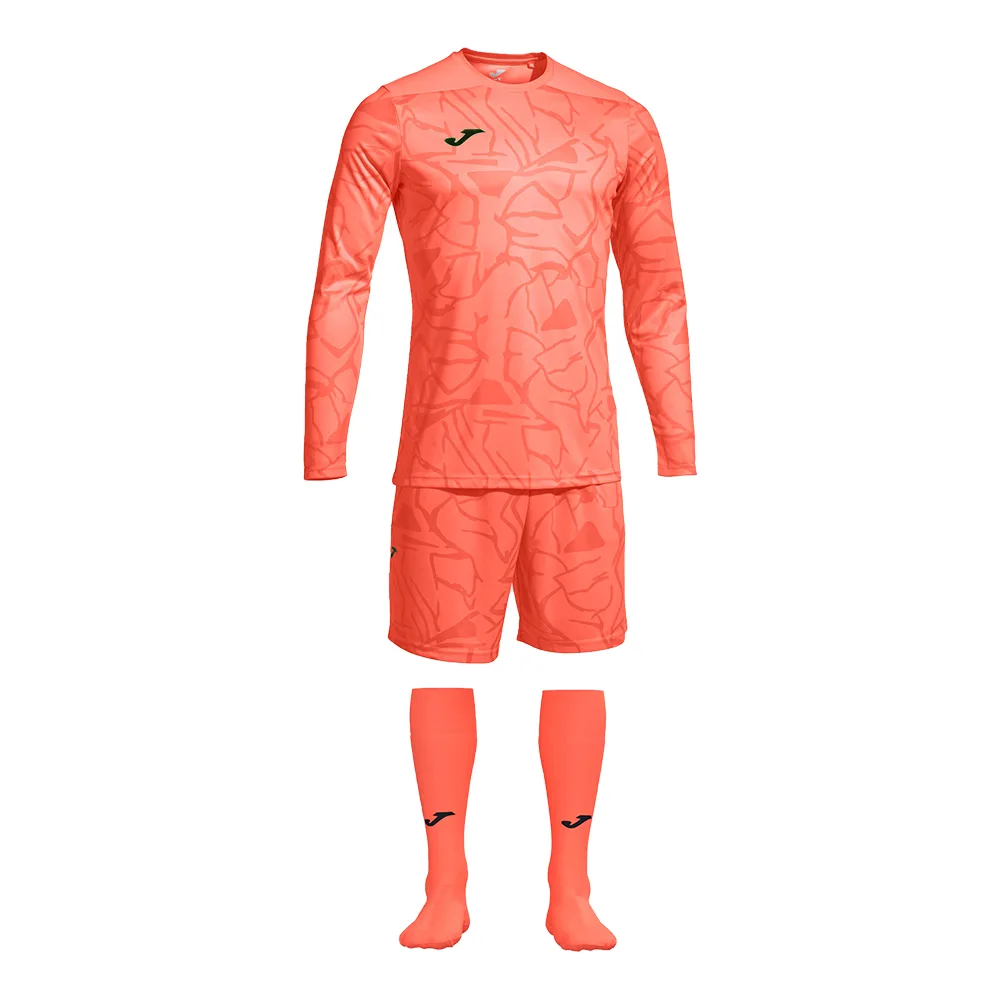 Set echipament portar Joma Zamora IX, Coral Fluo - imagine 1