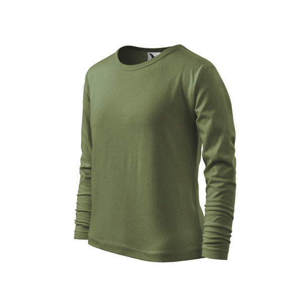 FIT-T LS Bluza copii bumbac FIT-T, Khaki - imagine 1