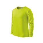 Bluza copii bumbac FIT-T, Verde lime