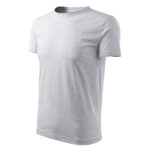 Tricou bumbac Classic New, Gri deschis