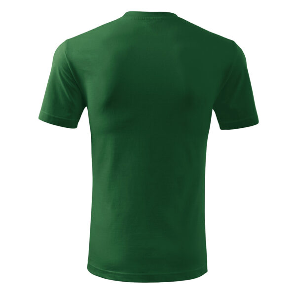 Tricou bumbac Classic New, Verde Sticla - imagine 5