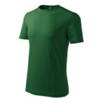 Tricou bumbac Classic New, Verde Sticla