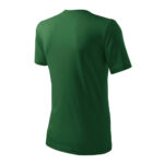 Tricou bumbac Classic New, Verde Sticla - imagine 4