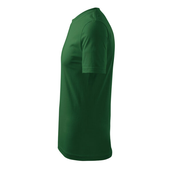 Tricou bumbac Classic New, Verde Sticla - imagine 3