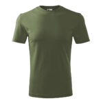 Tricou bumbac Classic New, Khaki - imagine 2