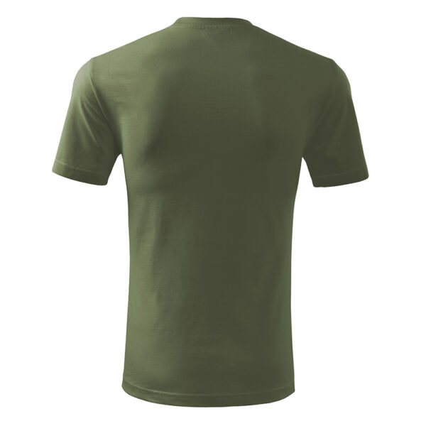 Tricou bumbac Classic New, Khaki - imagine 5
