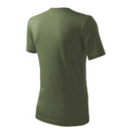 Tricou bumbac Classic New, Khaki - imagine 4