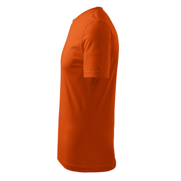 Tricou bumbac Classic New, Portocaliu - imagine 3