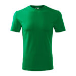 Tricou bumbac Classic New, Verde Mediu - imagine 2